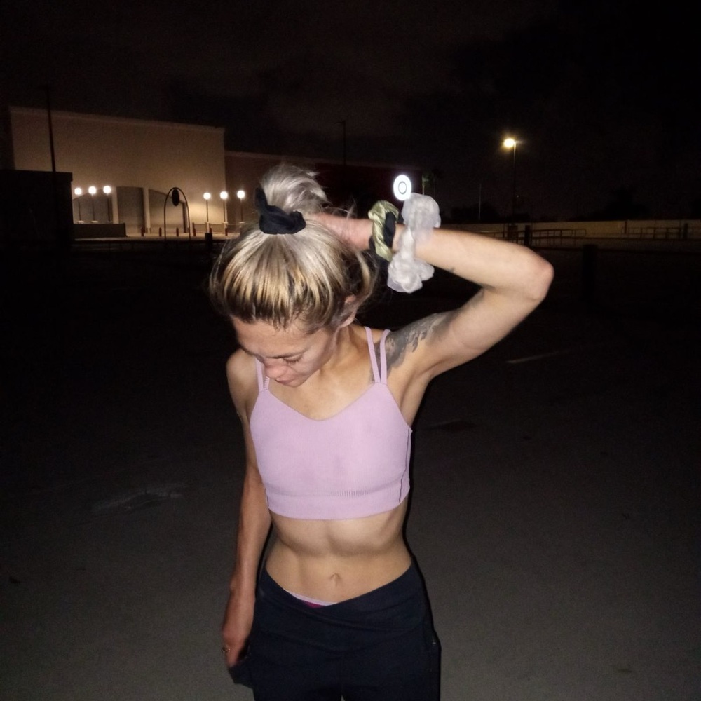 Lavender Sports Bra